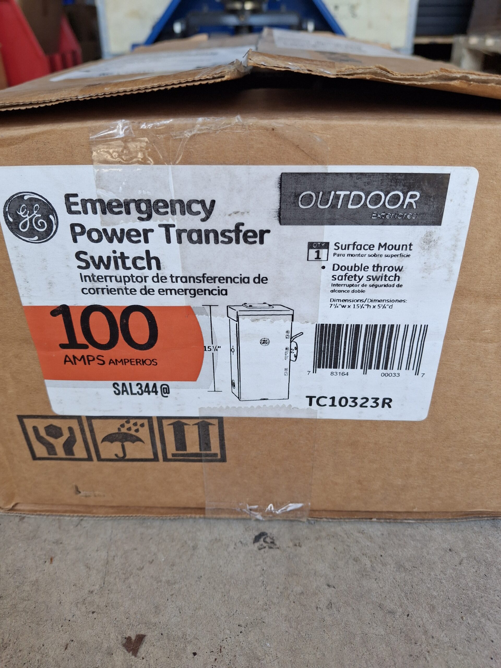 ABB/GE 100A Transfer Switch TC10323R - Image 2