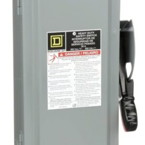 Square D 600V AC/DC 30A Disconnect HU361